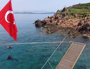 Diving season starts in Ayvalık