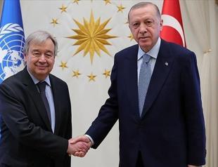 UN chief calls Erdoğan to give update about Putin talks