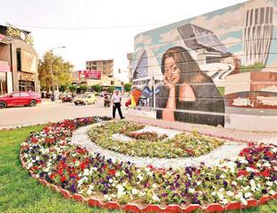 Murals bring ‘joy’ to Baghdad concrete jungle