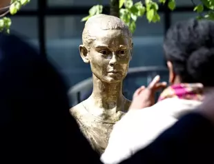 Brussels bronze for Hollywood’s Hepburn