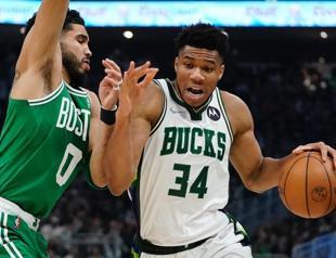 Giannis scores 42 to lead Bucks over Celtics