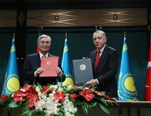 Turkey, Kazakhstan aim to reach $10 bln trade volume: Erdoğan