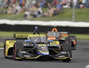 Herta hangs on to claim IndyCar road win