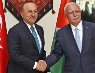 Turkish FM visits Palestine, Israel