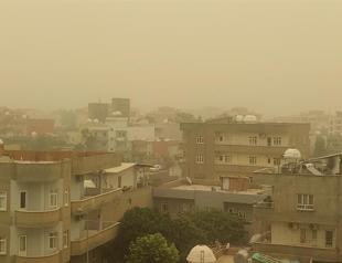 Dust clouds from Syria cover skies over southeastern provinces