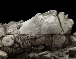 Ancient Mayan maize god sculpture found in Mexico