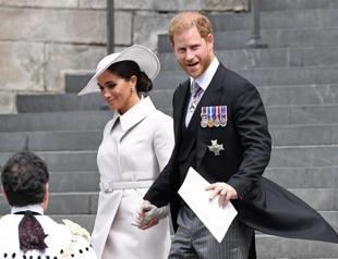 Harry and Meghan join royals at jubilee service for Queen Elizabeth II