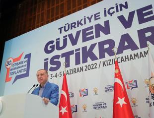 Erdoğan says Turkey will never steer away from its rightful path