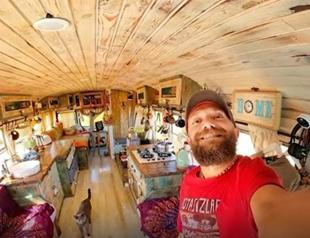 Man earns and travels with caravan