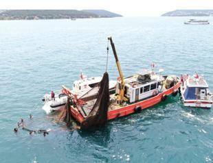 Largest-ever ghost net removed from Marmara Sea