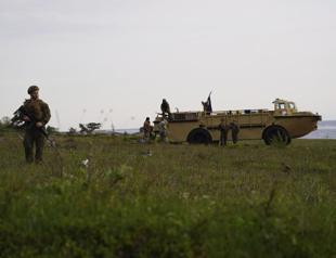 Swedish, US troops drill on remilitarized Baltic Sea island