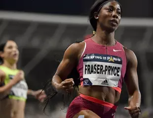Fraser-Pryce storms to 100m victory