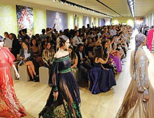 Dior does folklore in Paris couture, riffing on Ukraine art