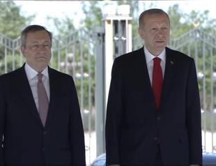 Erdoğan, Draghi meet in Ankara, discuss ties