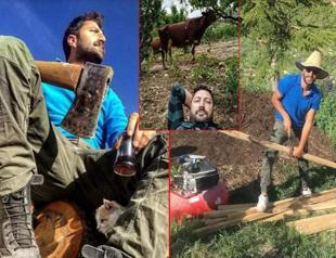 Man quits academic career, settles in mountain village