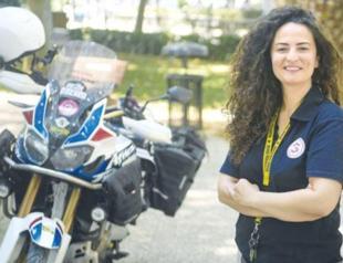 Turkish female thrillseeker motorcyclist to pen memoirs in book