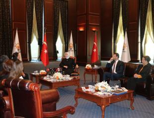 Political parties exchange face-to-face greeting after COVID-19 restrictions