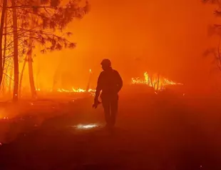 Europe broils in heat wave that fuels fires in France, Spain