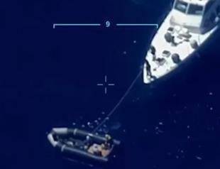 Greece’s push backs recorded by drone: Ministry