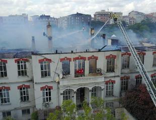 Fire breaks out at Istanbul’s Balıklı Rum Hospital