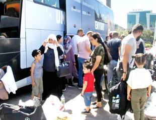 Over 50 Syrians in Istanbul’s Esenyurt repatriate