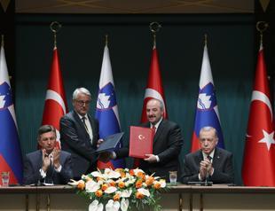 Erdoğan hails strategic partnership with Slovenia