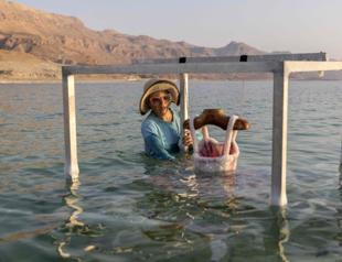 Salt of the earth: Israeli artist’s Dead Sea sculptures