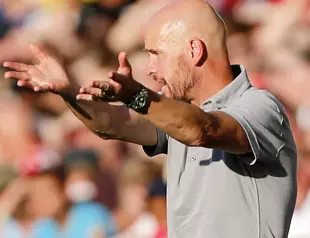 Ten Hag given baptism of fire to Man Utd’s new reality