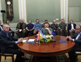 Erdoğan meets Zelensky, Guterres at three-way summit in Lviv