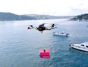 Yemeksepeti delivers order by drone for the first time