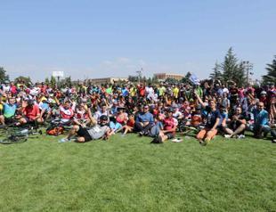 Some 1,200 cyclists compete in 1st Ankara Gran Fondo