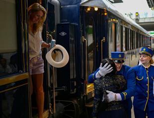 Orient Express in Istanbul after three-year hiatus