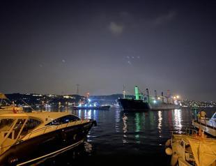 Cargo ship grounds off Istanbul’s Bebek coast