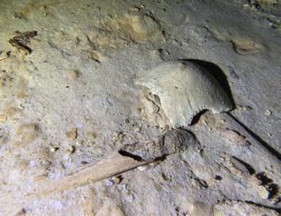 Ancient skeleton found in Mexico cave threatened by train