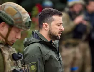 Ukraine’s Zelensky vows ‘victory’ on visit to liberated Kharkiv region