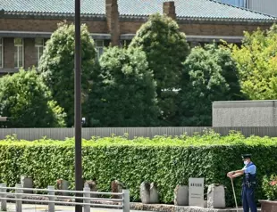 Man sets himself on fire near Japan PM’s office: local media