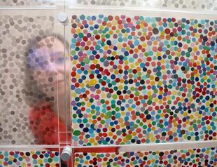 NFTs and burning paintings at new Damien Hirst show