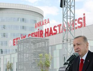 Erdoğan inaugurates city hospital in Ankara