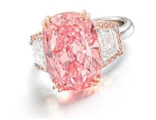 Pink diamond sells for nearly $58 million in Hong Kong