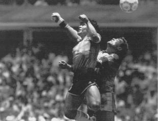 Maradona’s ‘Hand of God’ ball to go up for auction