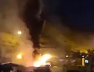 Prisoners’ lives ‘at risk’ as fire erupts at notorious Tehran jail