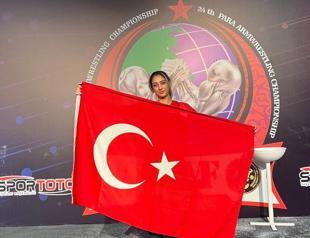 Wrestlers get into dispute over flags at medal ceremony