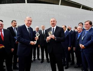 Erdoğan attends opening of Zangilan airport in Azerbaijan