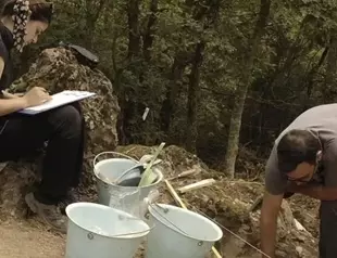 Paleolithic workshop unearthed in cave