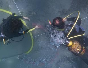 Underwater works continue in Kerpe