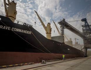 Two ships loaded with grain leave Ukraine