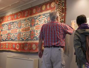 Japanese exhibit of Turkish rugs in Tokyo
