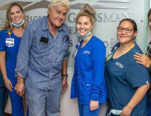 Jay Leno released from the hospital after burn injuries