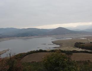 Ancient bath, church ruins come to surface