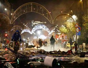 World Cup riots in Brussels after Morocco beat Belgium